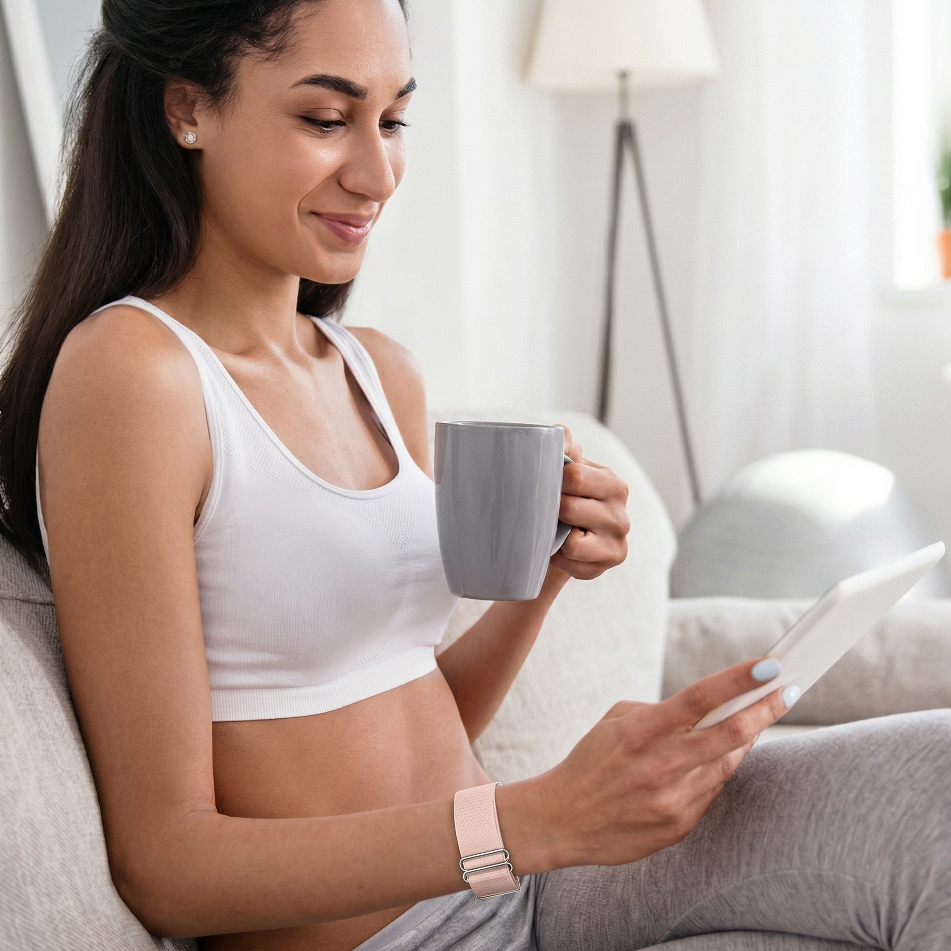 VC RAW DATA BAND    Quartz Pink